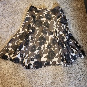 Alfani size 4 brown skirt